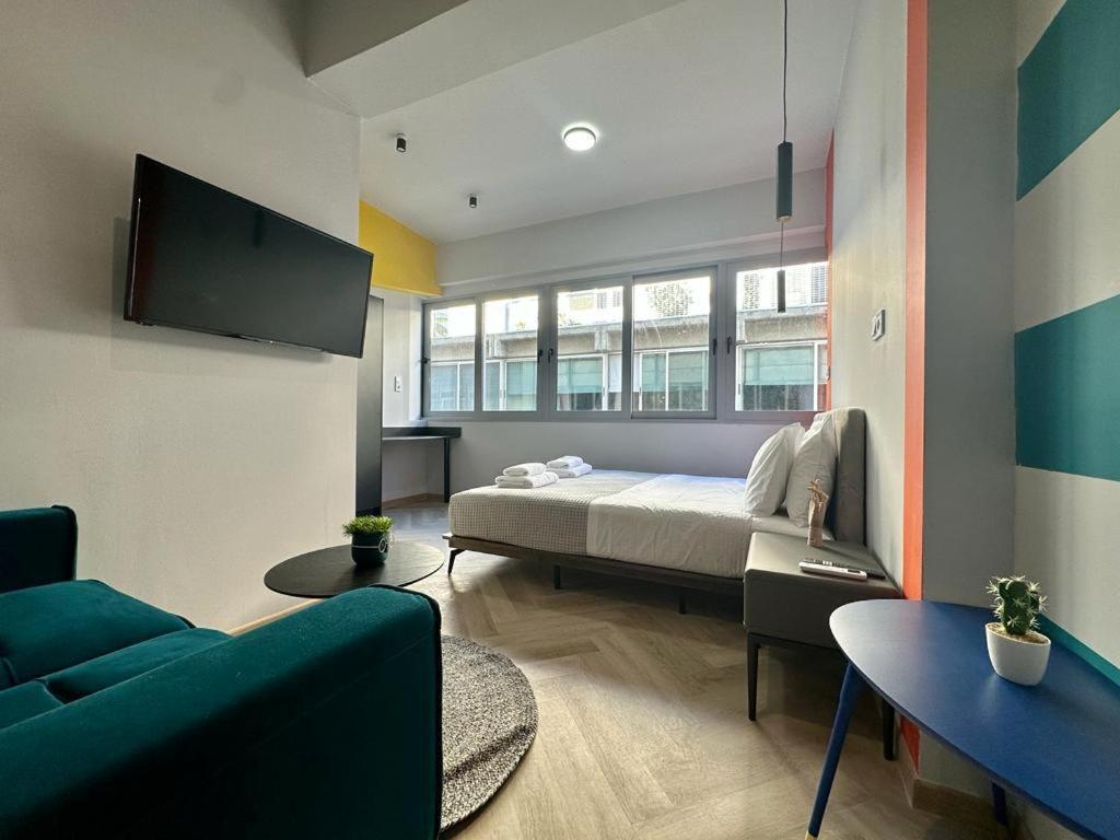 Ermou Funky Lofts Apartment Athens Ngoại thất bức ảnh